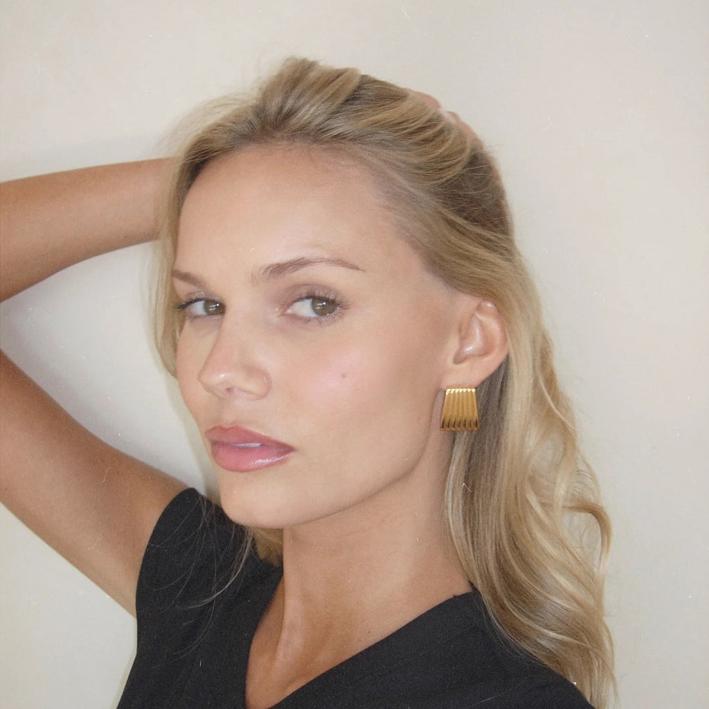 Statement Linear Bar Earrings