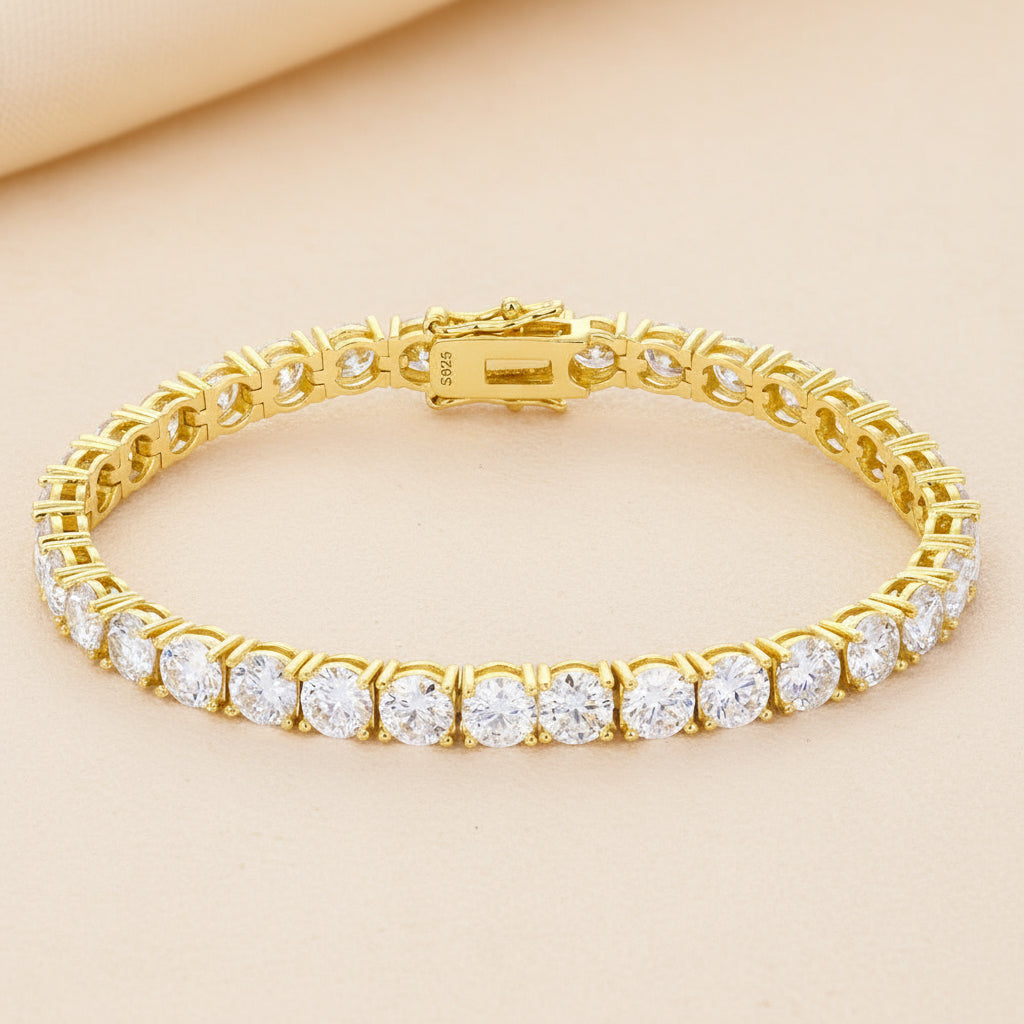 Moissanite Tennis Bracelet | 925 Sterling Silver