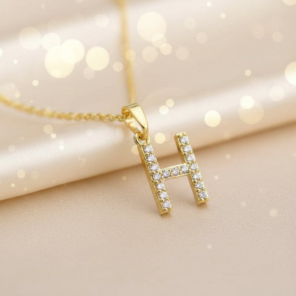 Gold & Silver Initial Necklace