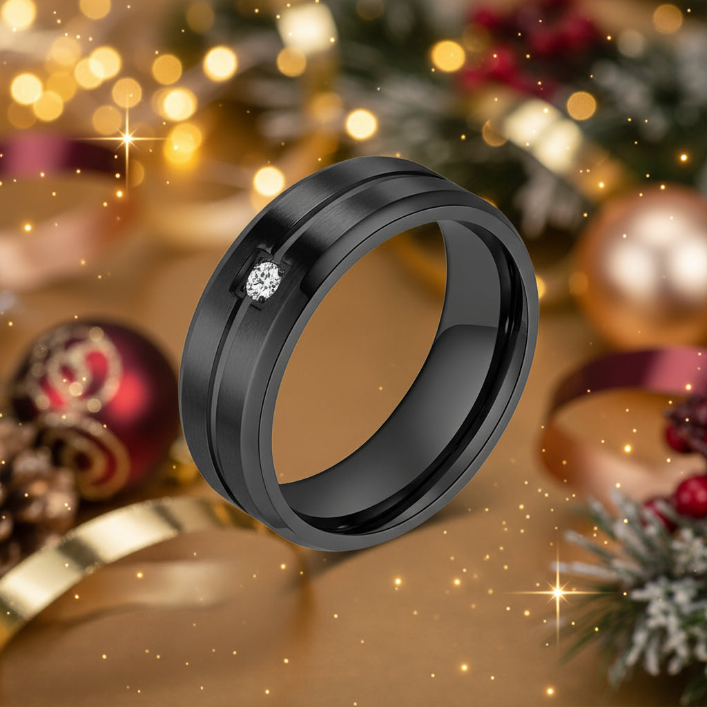 Classic Titanium Steel Ring | Gold, Silver & Black Editions - Unisex