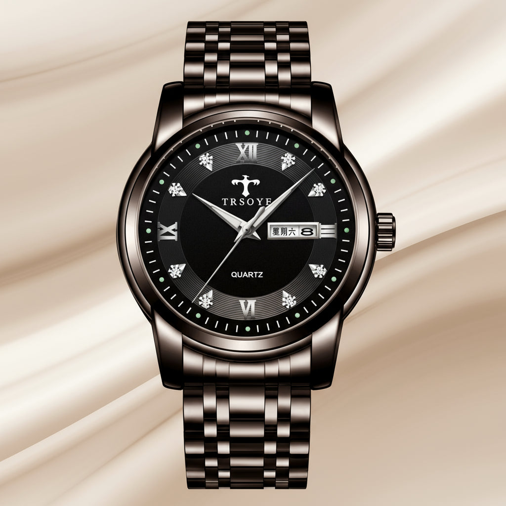 Luminous Quartz Chronograph – Aimaro Men’s Collection