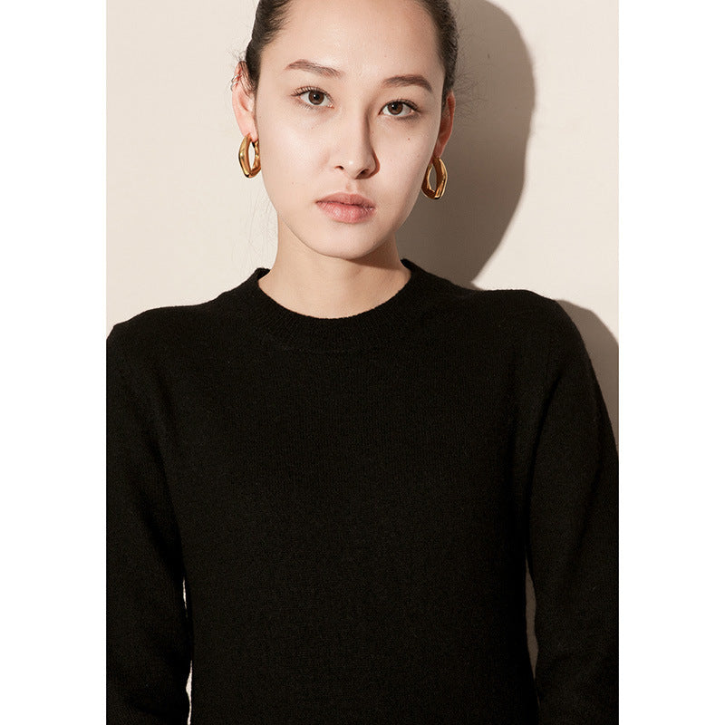 18K Sculpted Gold Hoop Earrings