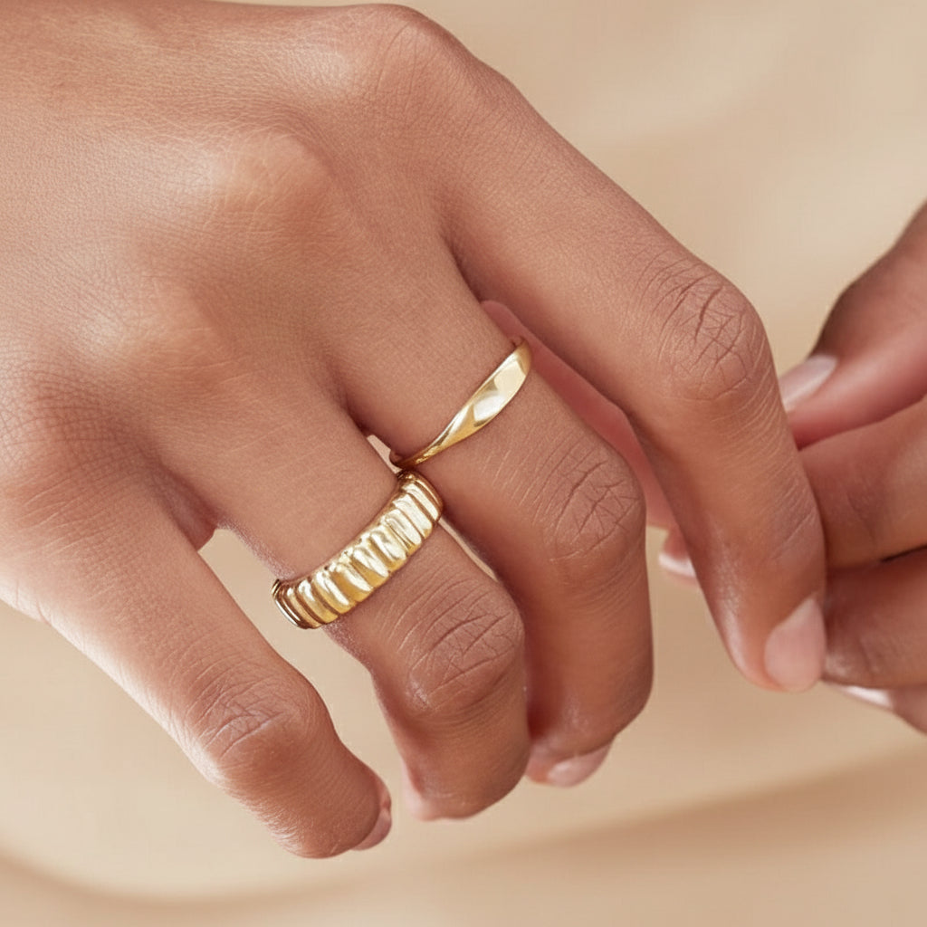 French Twist Band | Gold-Plated Edition