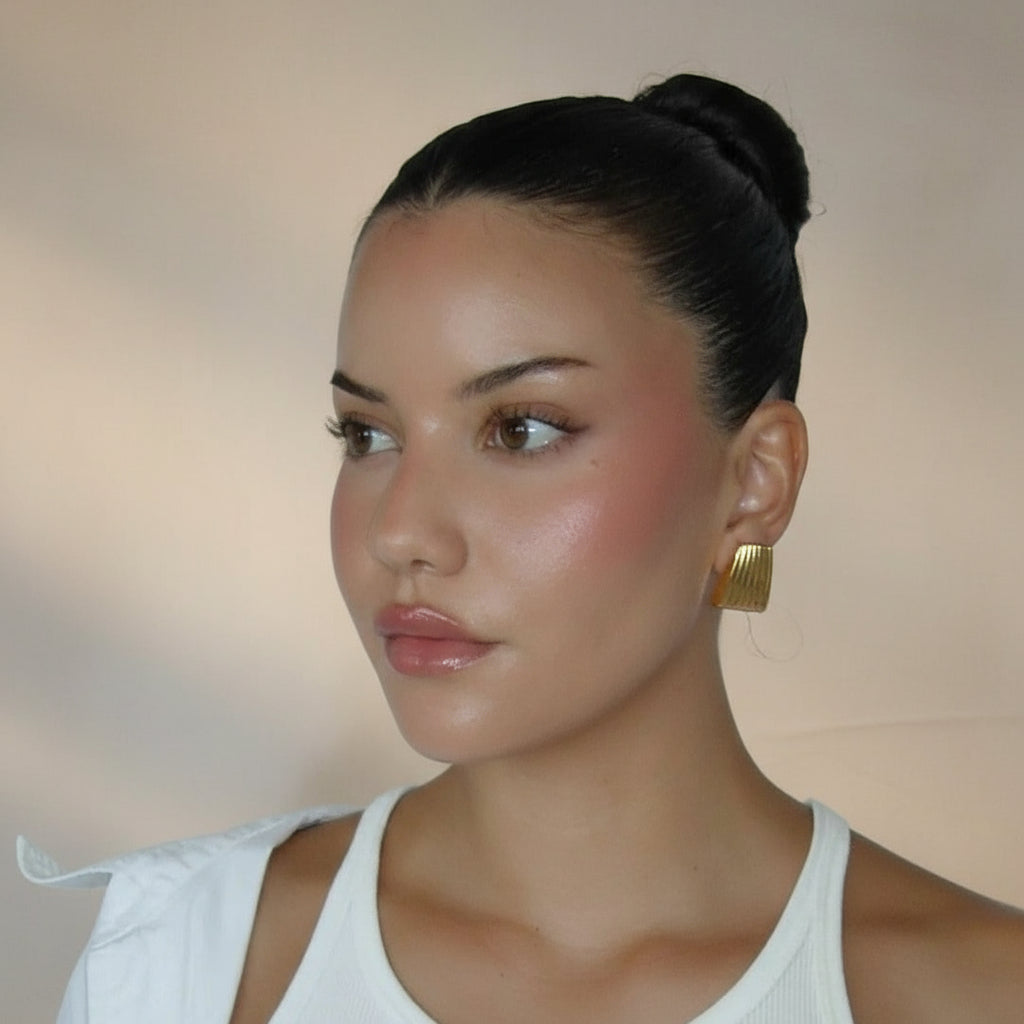 Statement Linear Bar Earrings