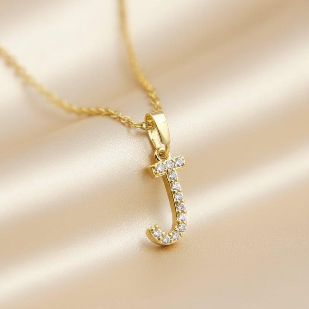 Gold & Silver Initial Necklace