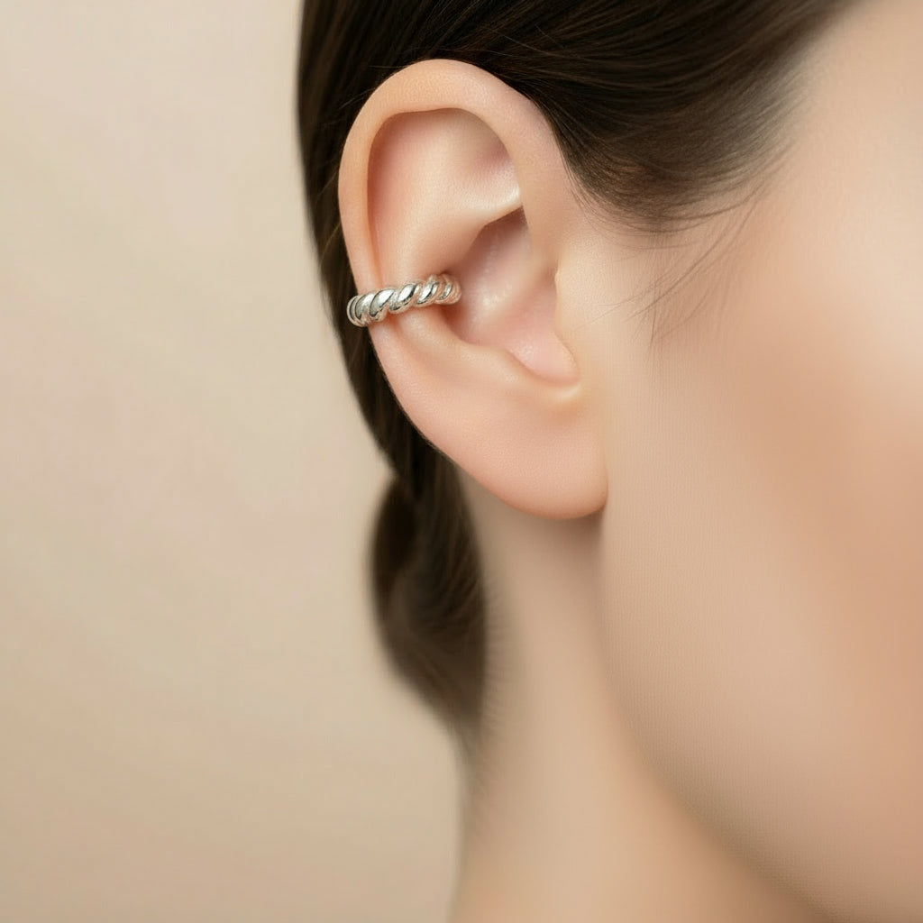 Croissant Ear Cuff - Gold Plated Edition