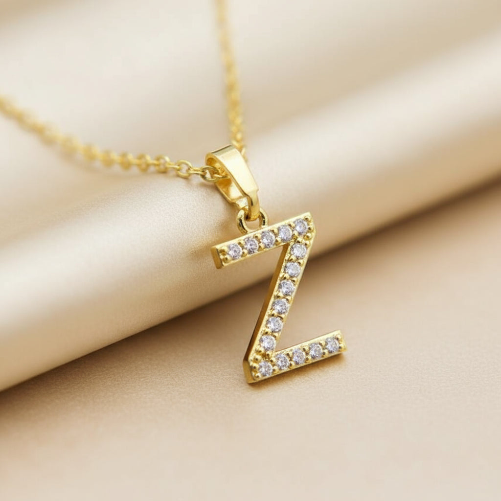 Gold & Silver Initial Necklace