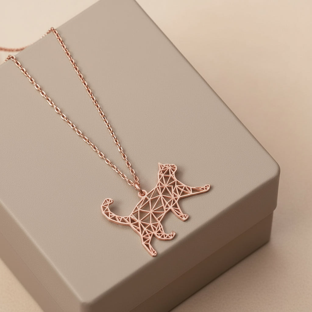 Animal Pendant Necklace 18K plated | Titanium Steel