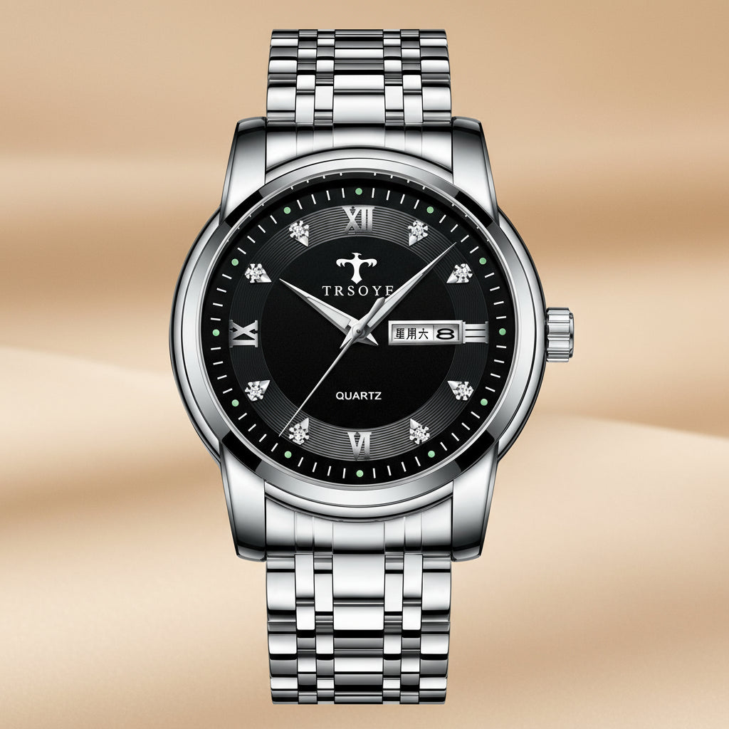 Luminous Quartz Chronograph – Aimaro Men’s Collection