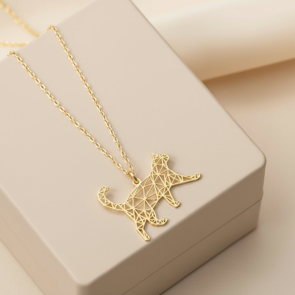 Animal Pendant Necklace 18K plated | Titanium Steel