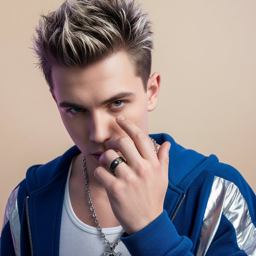 Classic Titanium Steel Ring | Gold, Silver & Black Editions - Unisex