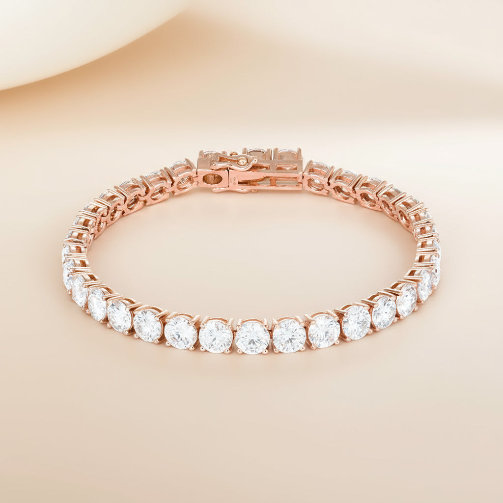 Moissanite Tennis Bracelet | 925 Sterling Silver