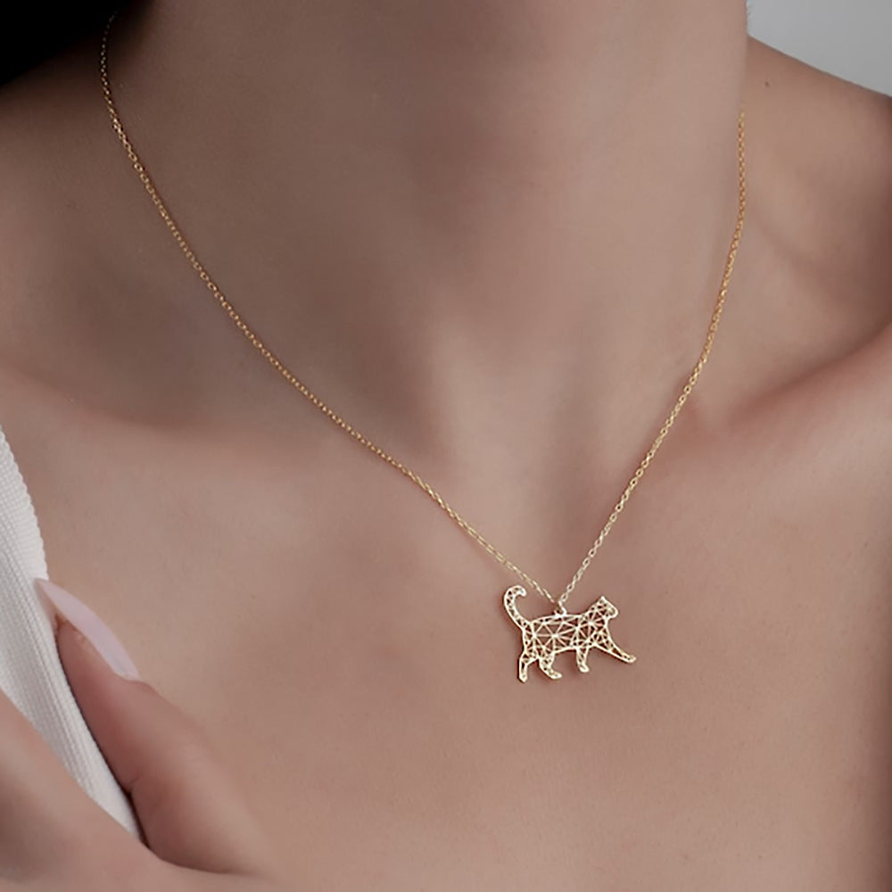 Animal Pendant Necklace 18K plated | Titanium Steel