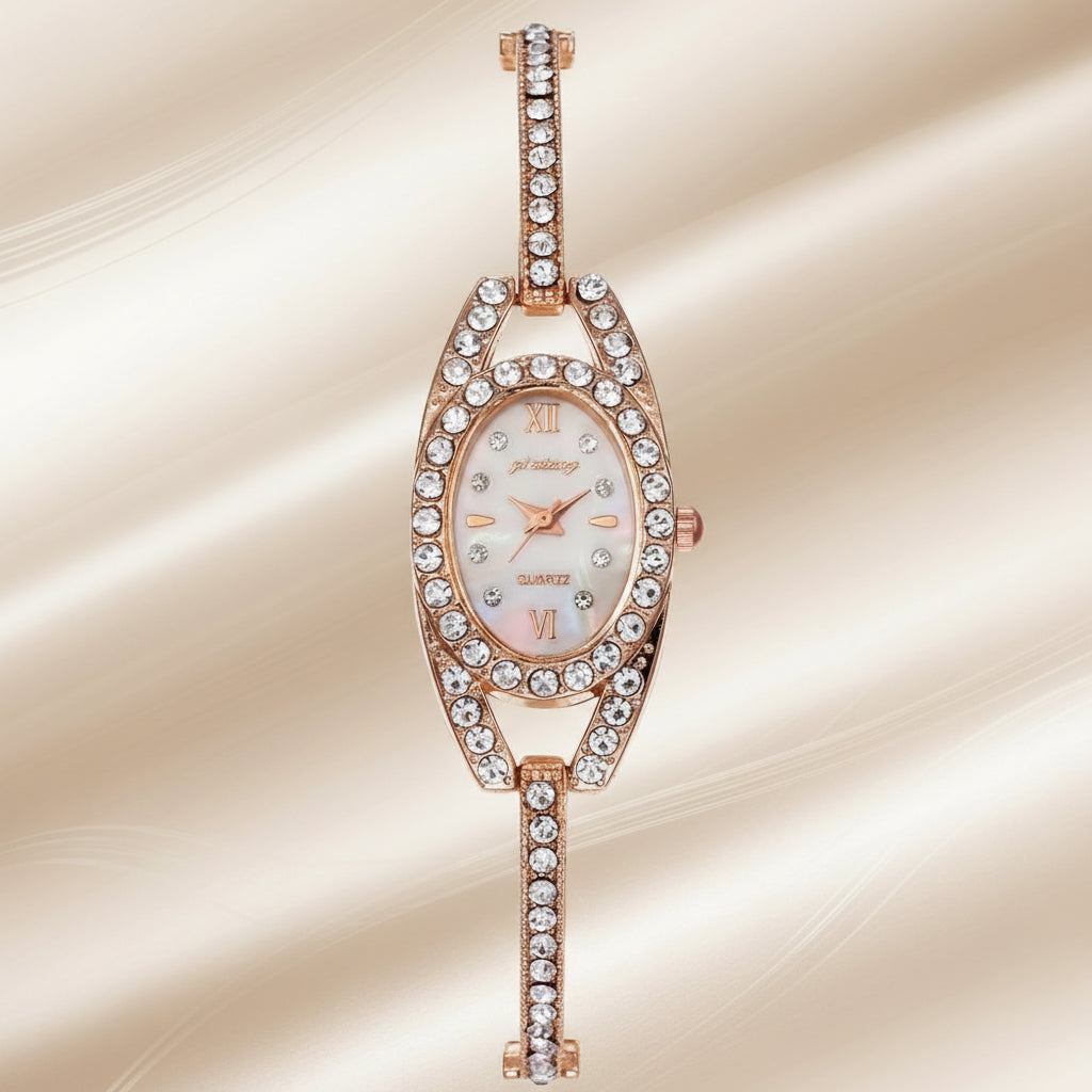 Shell Dial Quartz Watch Bracelet