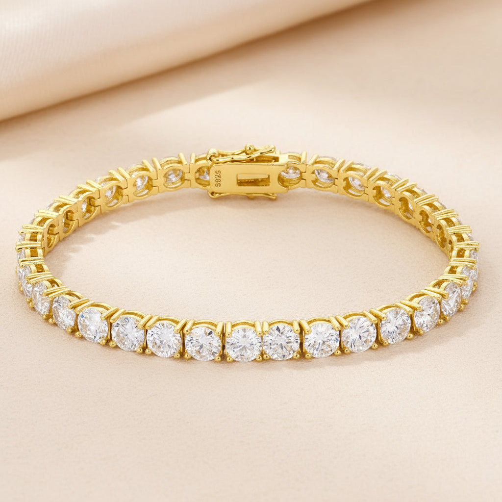 Moissanite Tennis Bracelet | 925 Sterling Silver