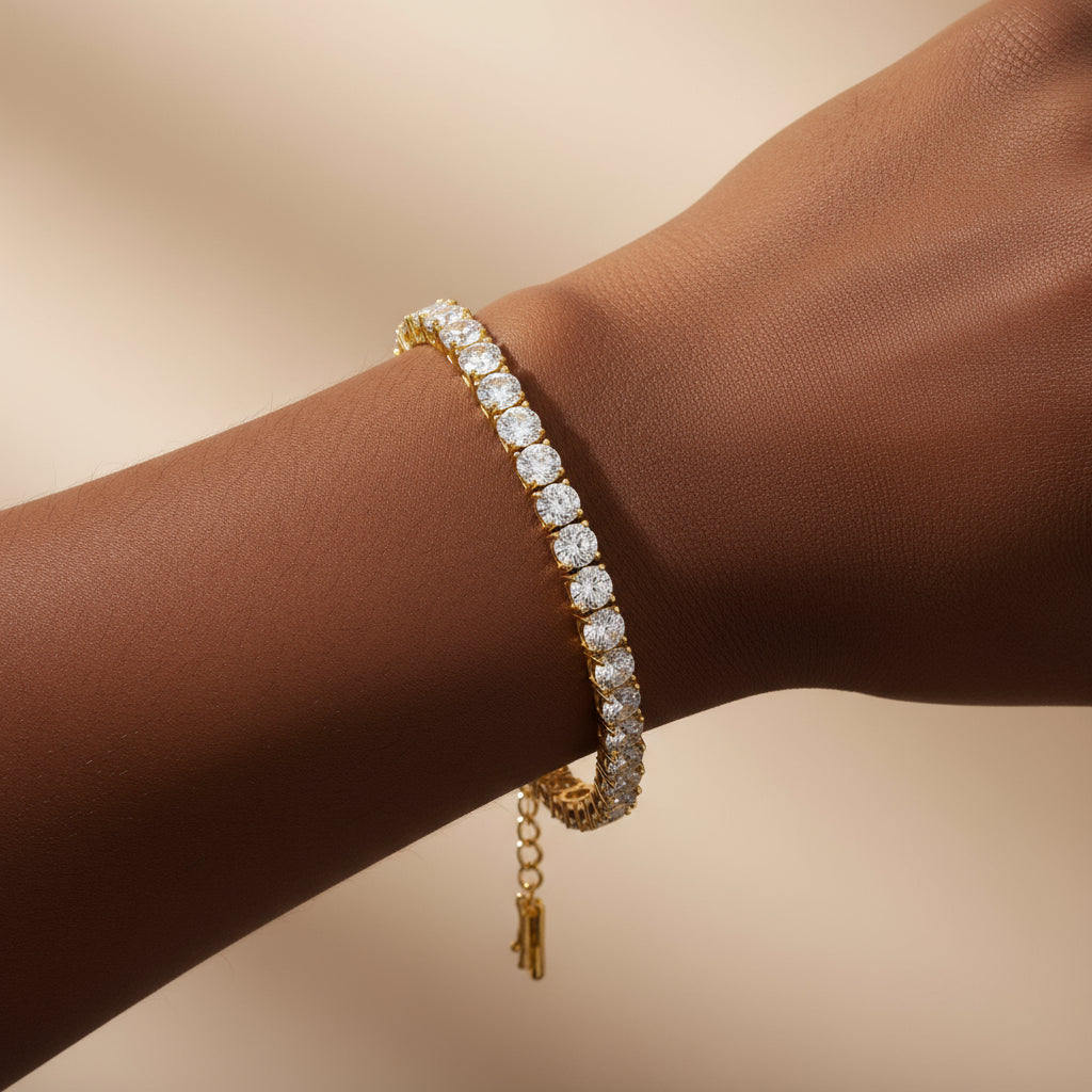 Moissanite Tennis Bracelet | 925 Sterling Silver