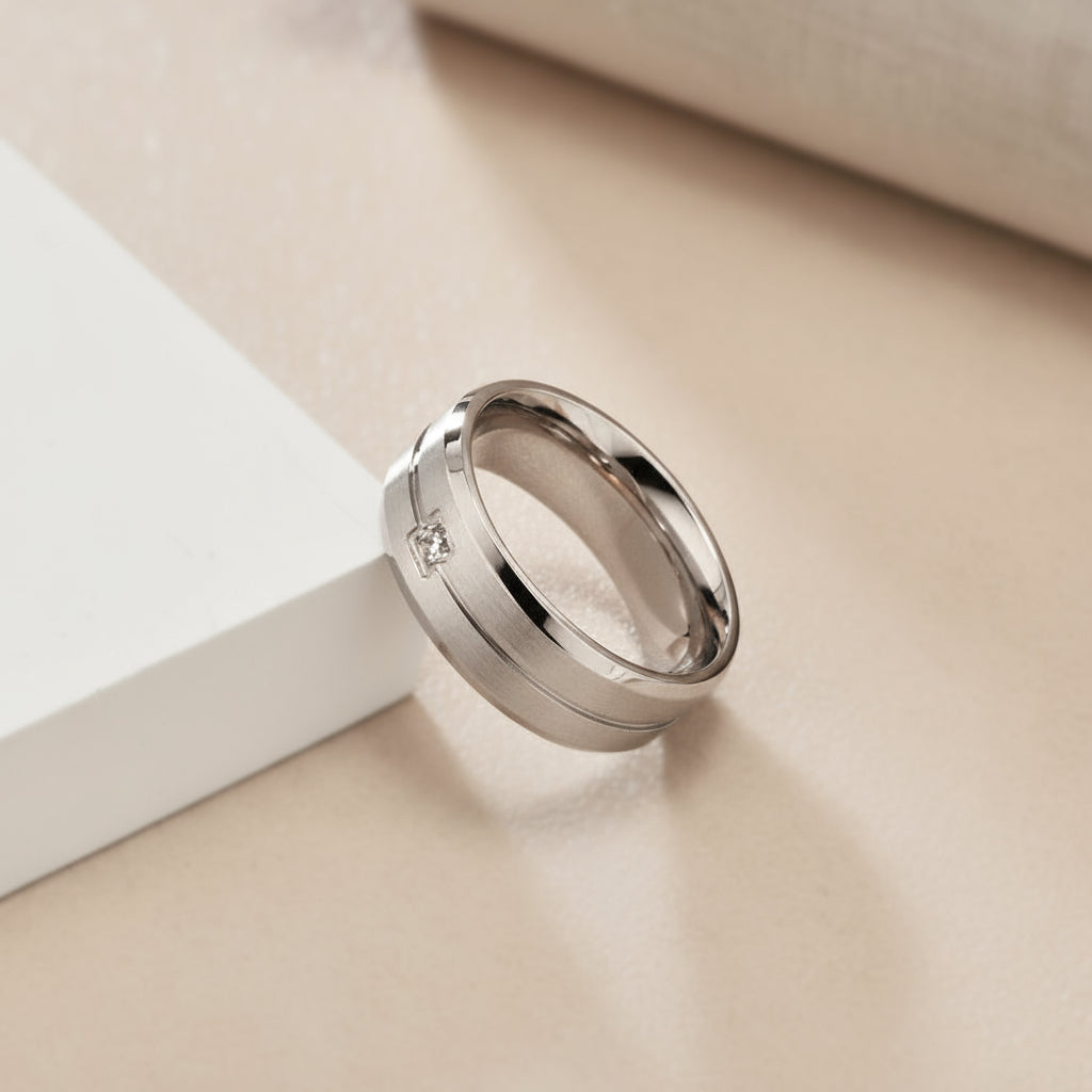 Classic Titanium Steel Ring | Gold, Silver & Black Editions - Unisex