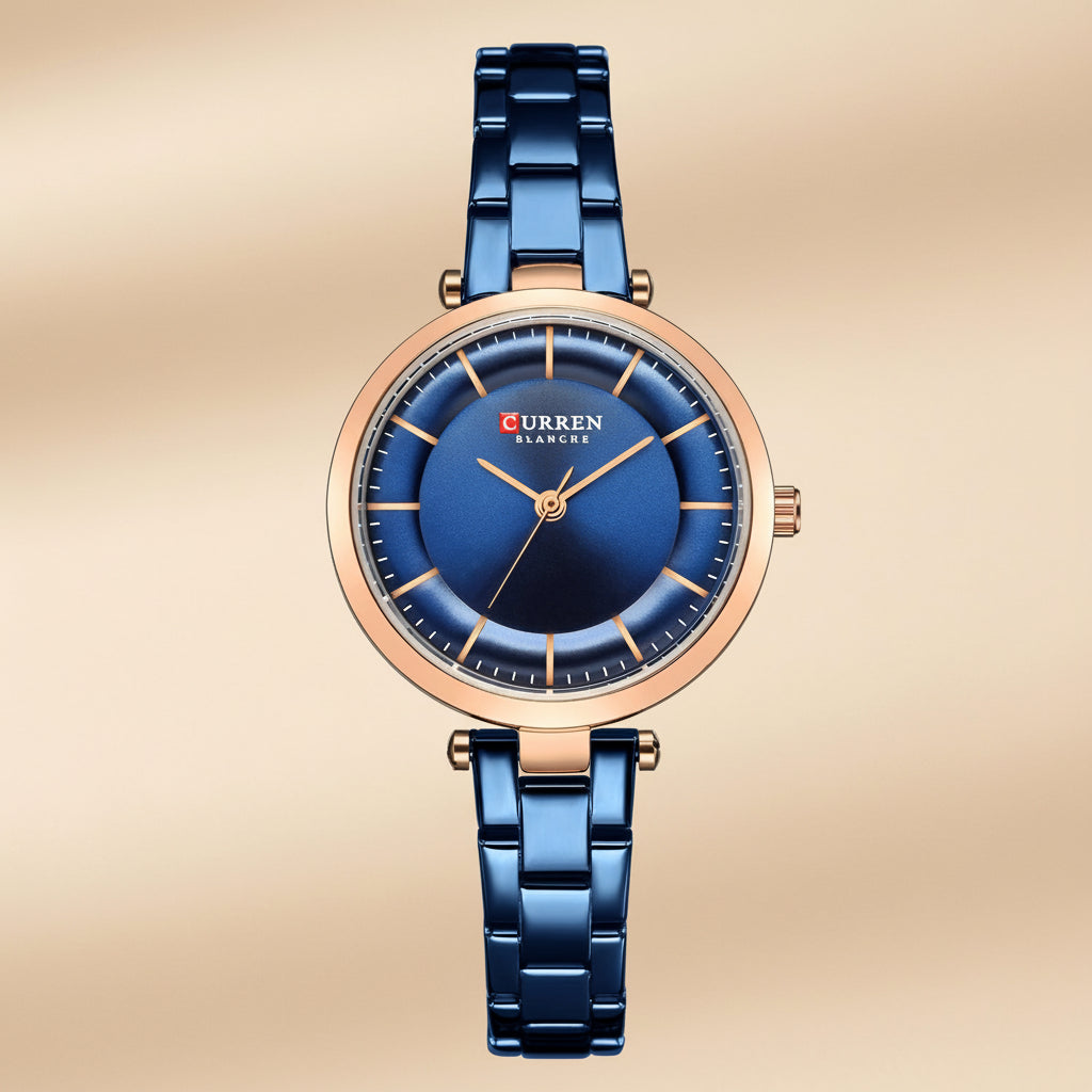 Minimalist Oval Quartz Watch Unisex