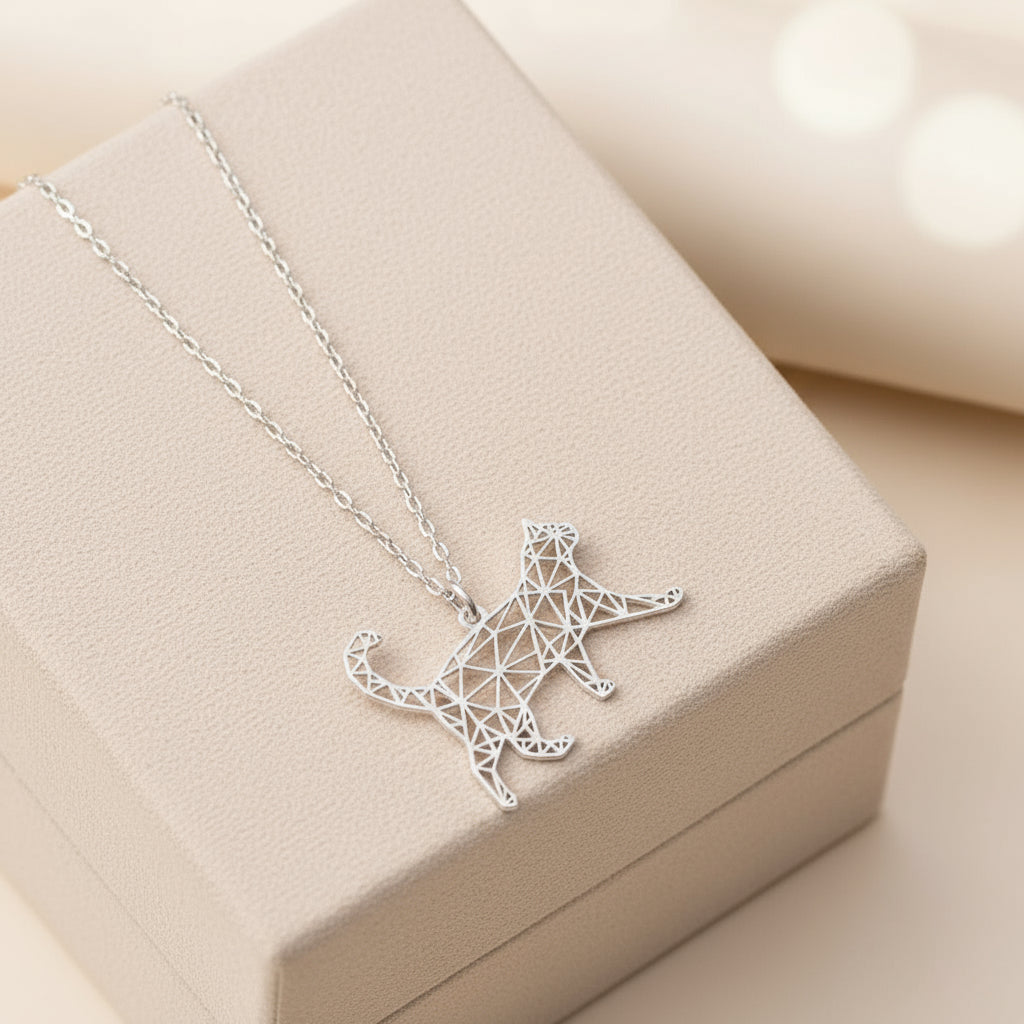 Animal Pendant Necklace 18K plated | Titanium Steel