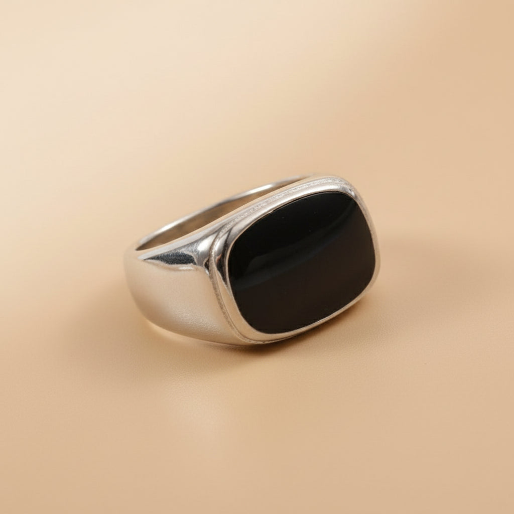 Sculpted Signet Ring