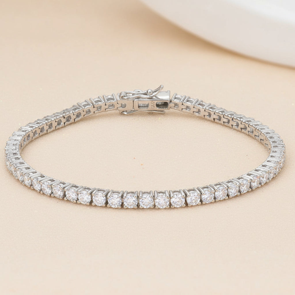 Moissanite Tennis Bracelet | 925 Sterling Silver
