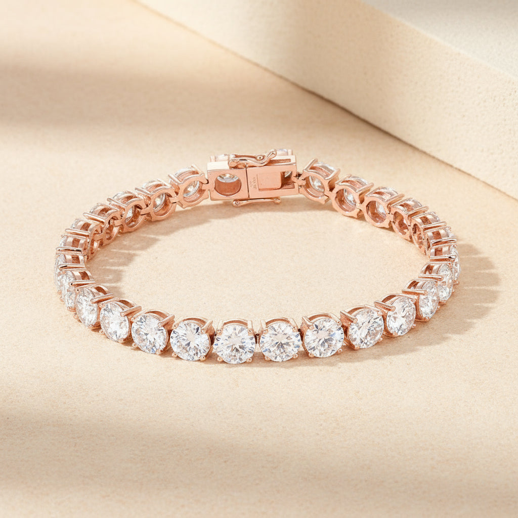 Moissanite Tennis Bracelet | 925 Sterling Silver