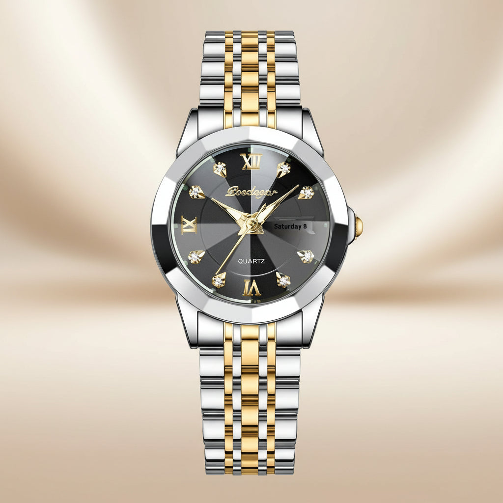 Luminous Calendar Steel Watch