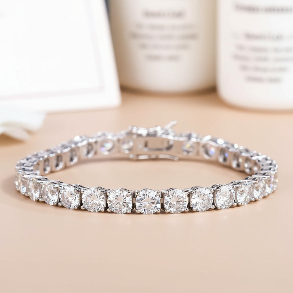 Moissanite Tennis Bracelet | 925 Sterling Silver