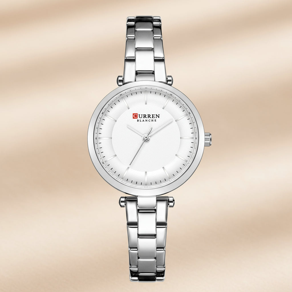 Minimalist Oval Quartz Watch Unisex