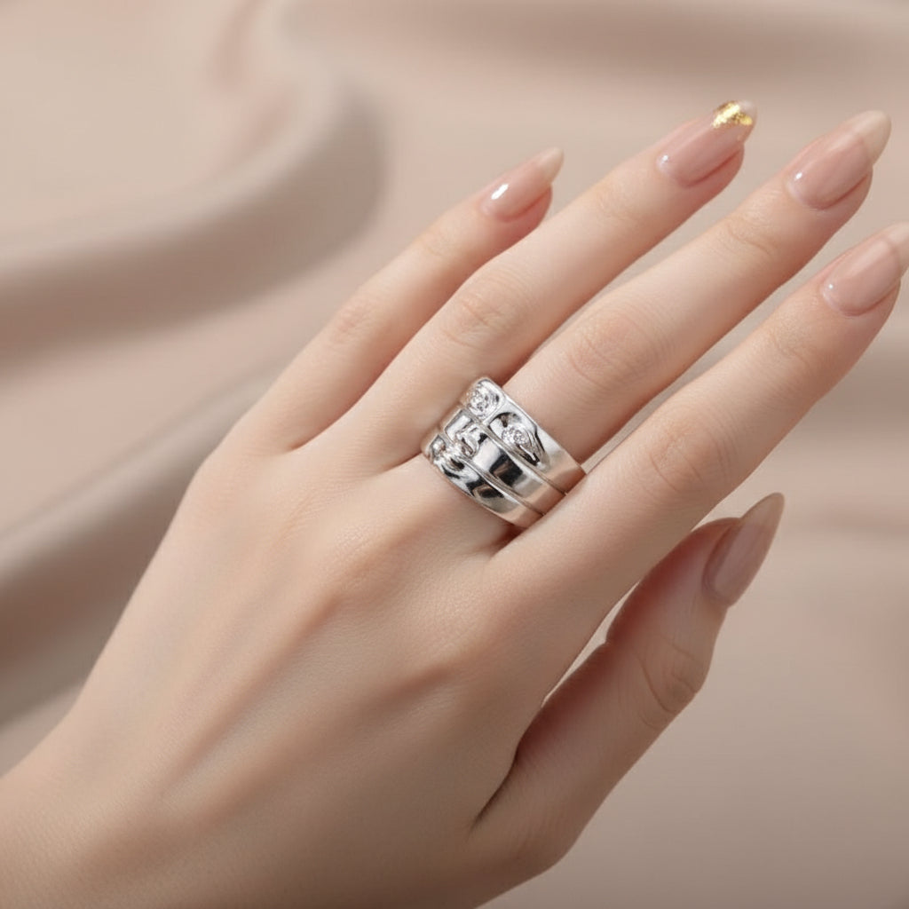 Vintage Eye Motif Band