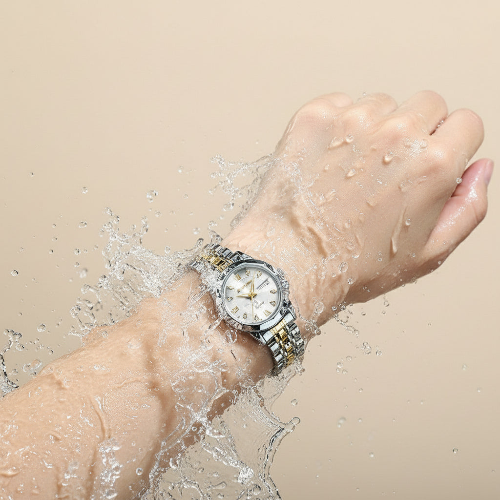 Luminous Calendar Steel Watch