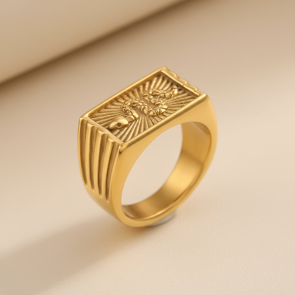 Gold Vintage Signet Ring