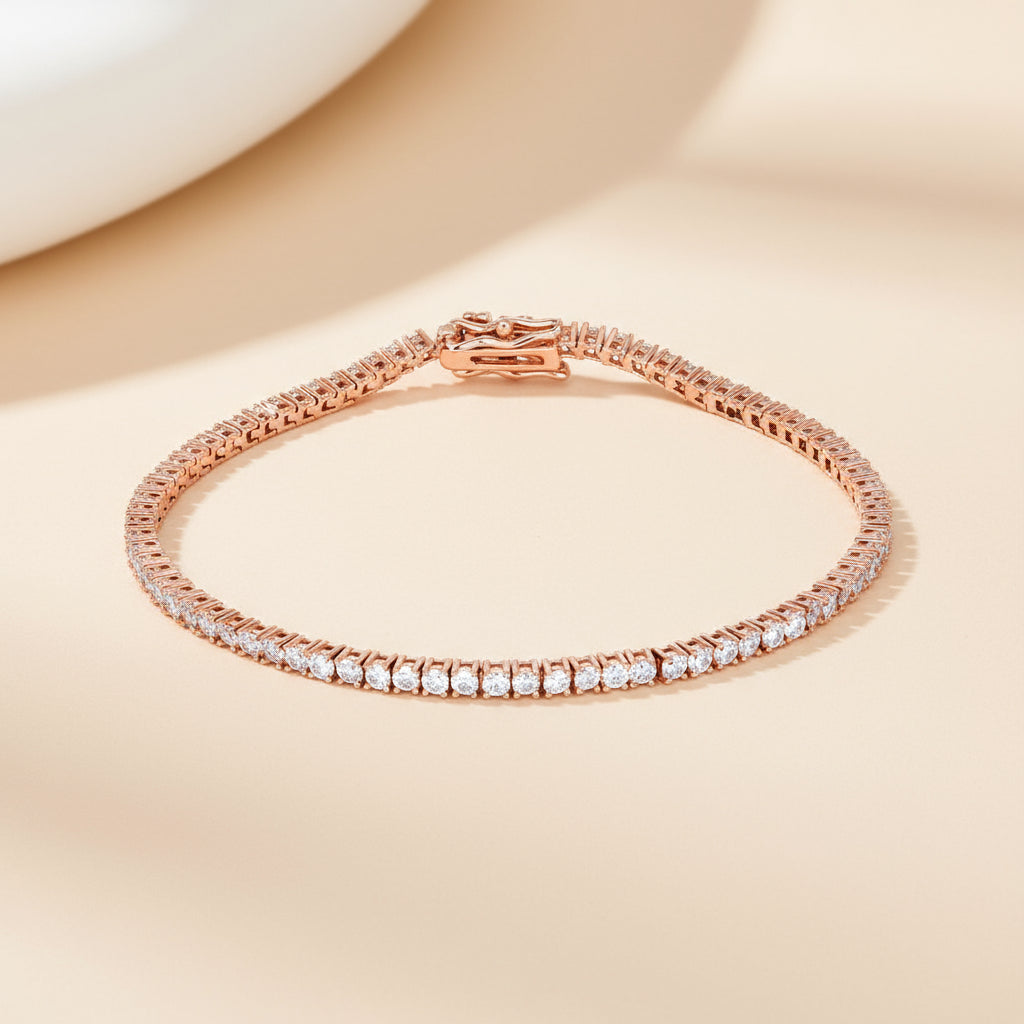 Moissanite Tennis Bracelet | 925 Sterling Silver