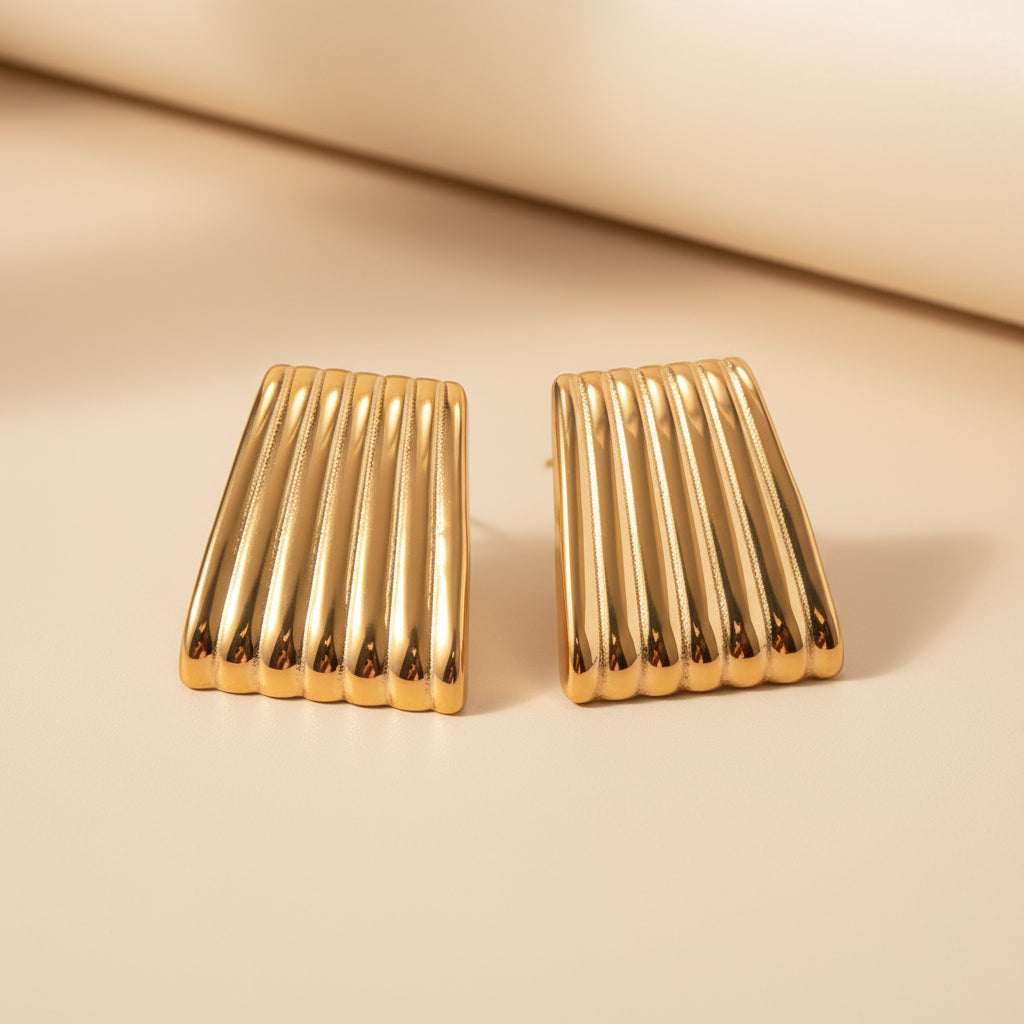 Statement Linear Bar Earrings
