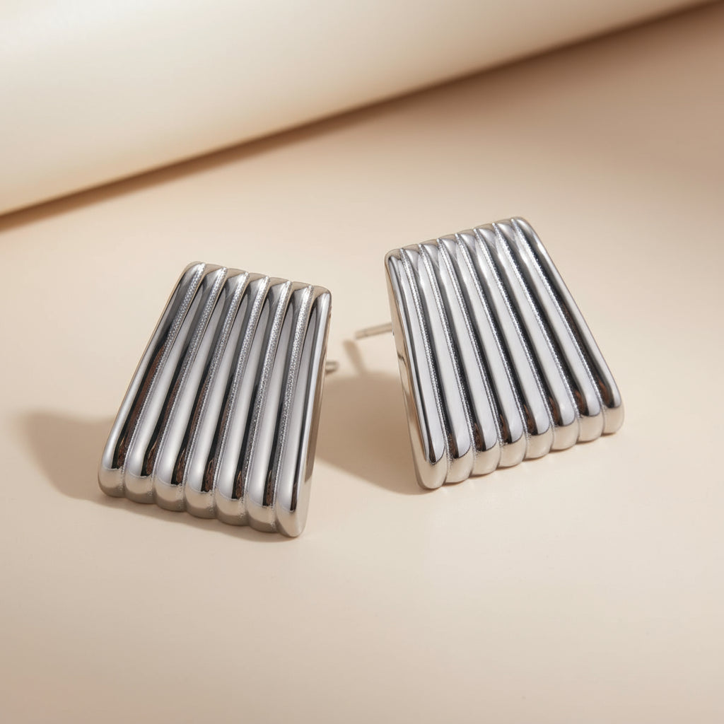 Statement Linear Bar Earrings