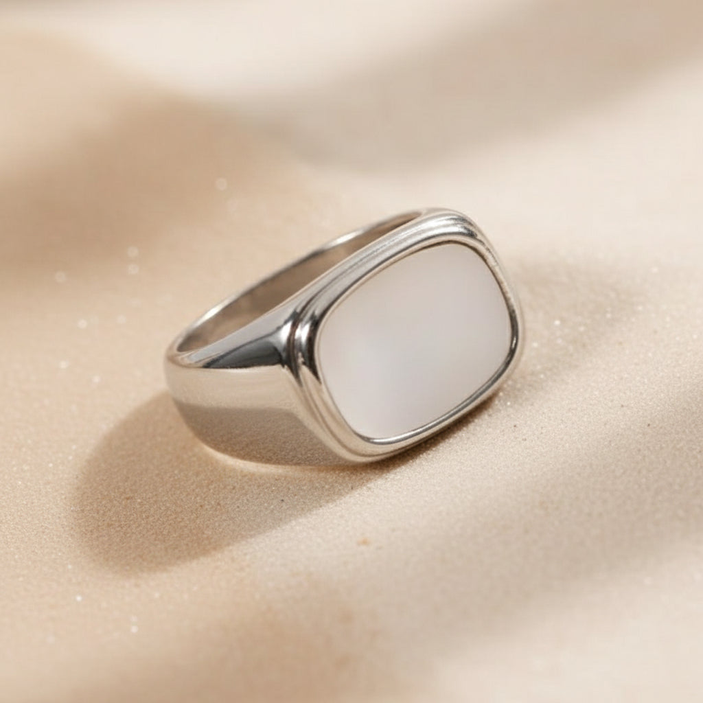 Sculpted Signet Ring