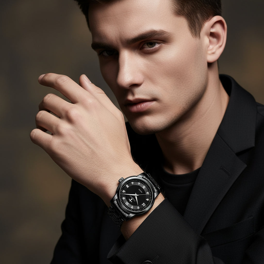 Luminous Quartz Chronograph – Aimaro Men’s Collection