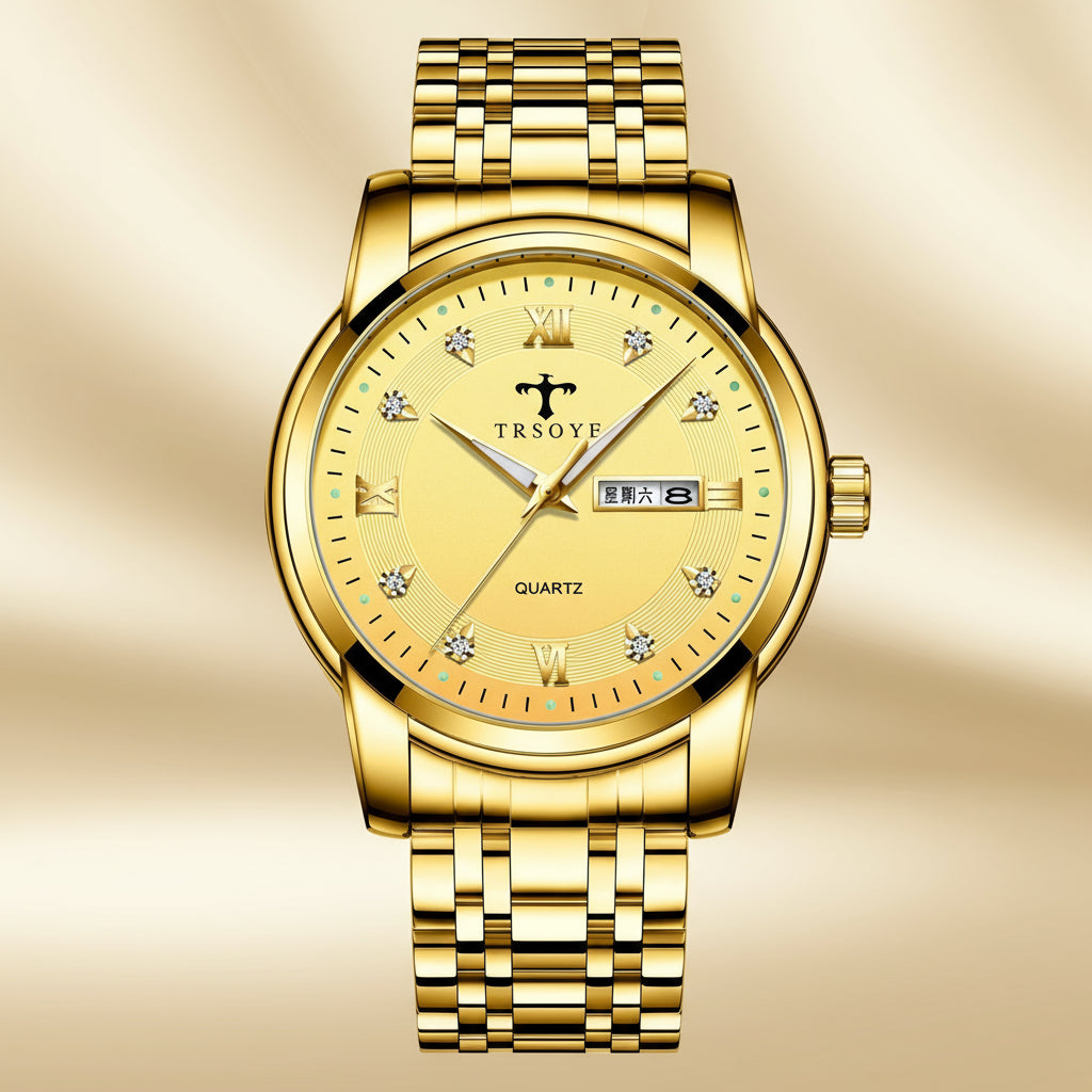 Luminous Quartz Chronograph – Aimaro Men’s Collection