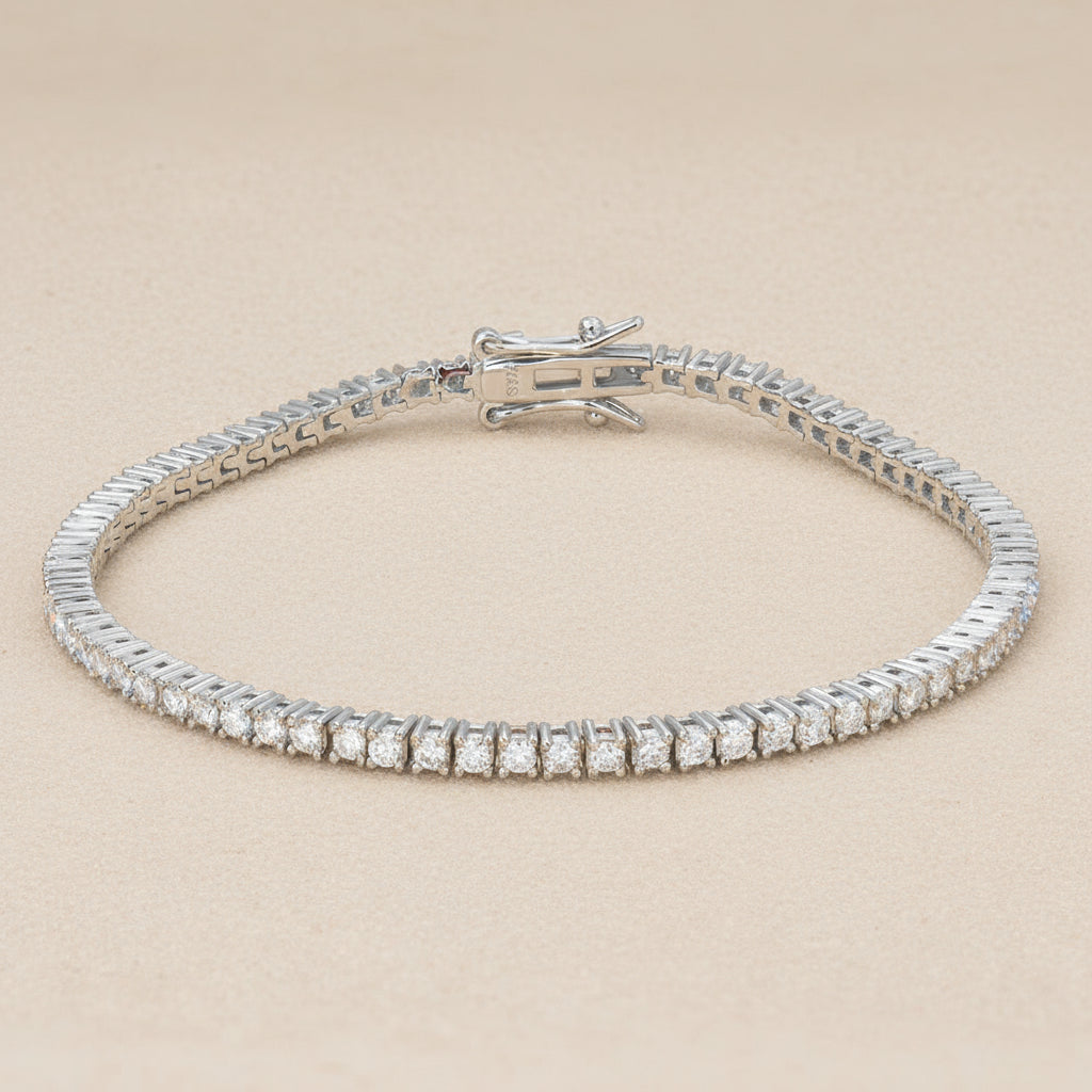 Moissanite Tennis Bracelet | 925 Sterling Silver