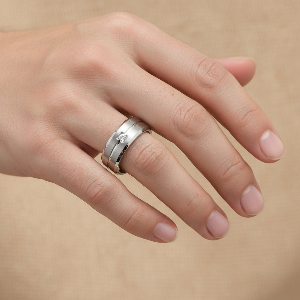 Classic Titanium Steel Ring | Gold, Silver & Black Editions - Unisex