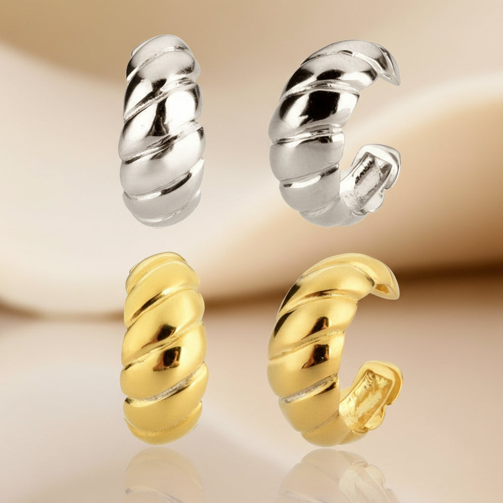 Croissant Ear Cuff - Gold Plated Edition