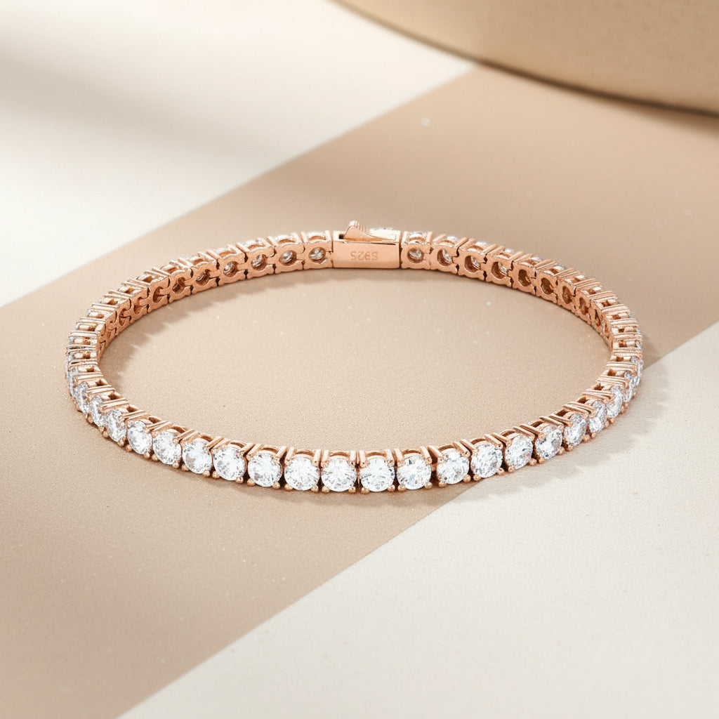 Moissanite Tennis Bracelet | 925 Sterling Silver